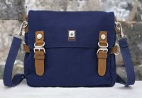Shoulder Bag Small Hemp HF0035 Blue