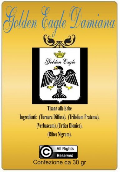Golden Eagle Damiana Herbal Tobacco Blends - Click Image to Close