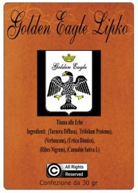 Golden Eagle Lipko Tabacco alle Erbe