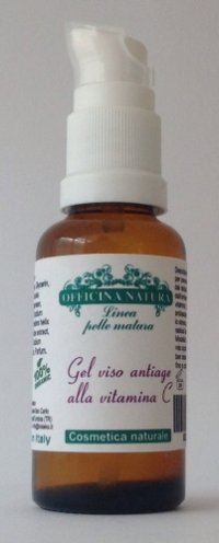 Anti-aging face gel with vitamin C