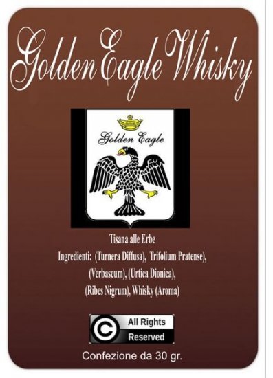 Golden Eagle Whisky Tabacco alle Erbe - Clicca l'immagine per chiudere