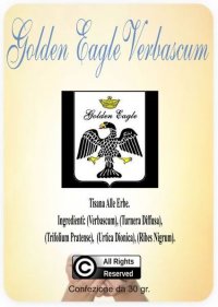 Golden Eagle Verbascum Tabacco alle Erbe
