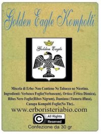 Golden Eagle Kompolti Hemp Tabacco alle Erbe