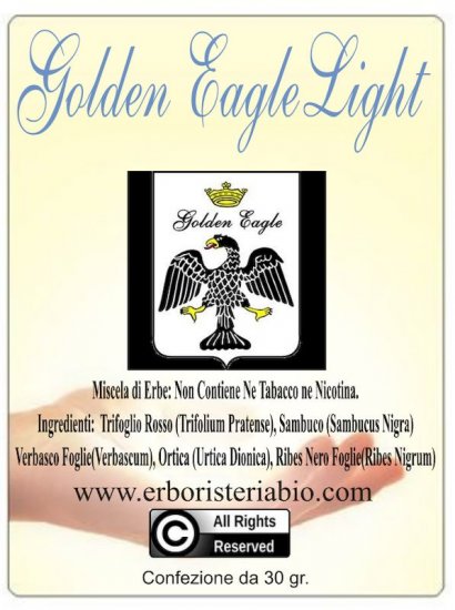 Golden Eagle Light Tabacco alle Erbe - Clicca l'immagine per chiudere