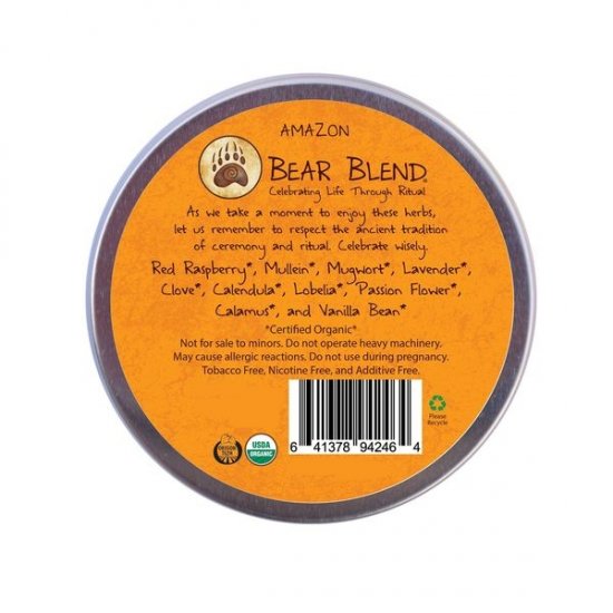 Bear Blend Amazon Herbal Tobacco - Click Image to Close