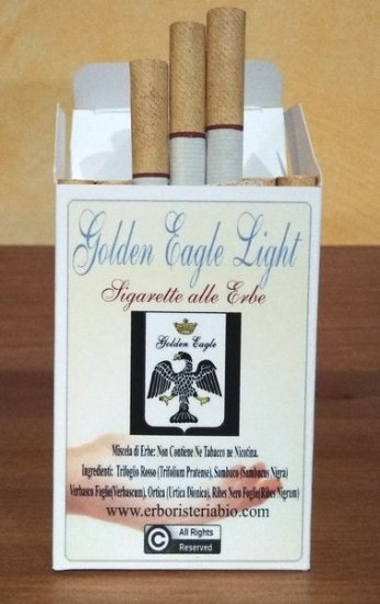 Golden Eagle Light Sigarette alle Erbe - Clicca l'immagine per chiudere