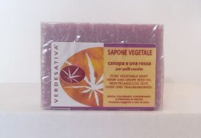 Hemp and Red Grapes Soap
