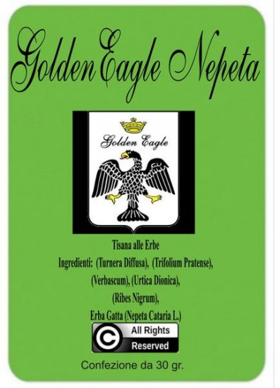 Golden Eagle Nepeta Tabacco alle Erbe - Clicca l'immagine per chiudere