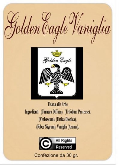 Golden Eagle Vaniglia Tabacco alle Erbe - Clicca l'immagine per chiudere