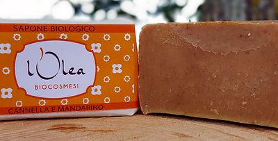 Soap Organic Cinnamon and Mandarin Lolea - Click Image to Close